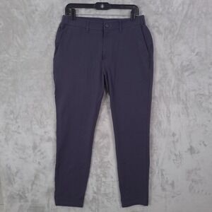 Public Rec All Day Every Day Pants Men 32x32 Fits 32x30 Purple Performance Chino